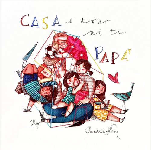 Federica Porro - Casa &egrave; dove sei tu pap&agrave;